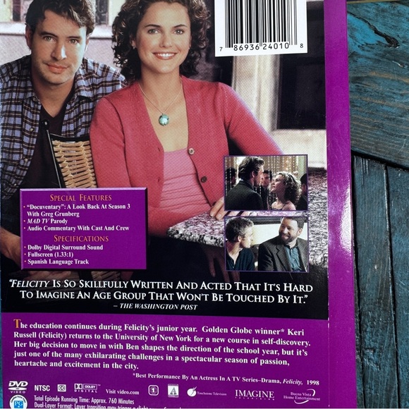 Felicity: The Complete Series (Seasons 1-4, DVD) 1 2 3 4 - Picture 4 of 5